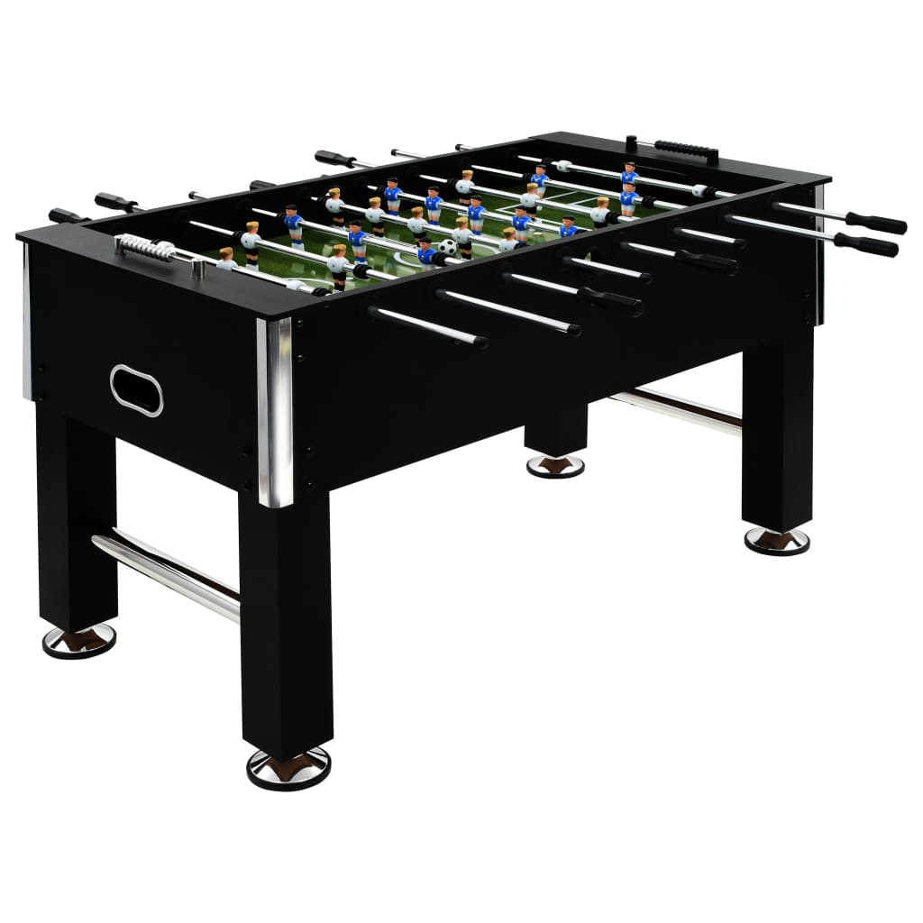 Voetbaltafelpoten 4 st chroom M10