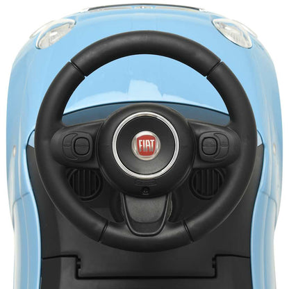 Loopauto Fiat 500 blauw