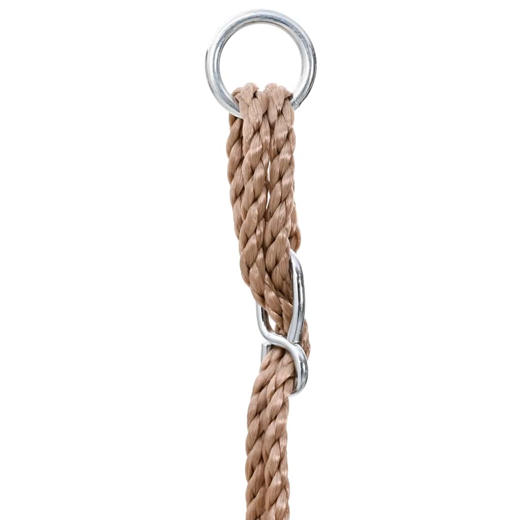 Babyschommel met veiligheidsgordel katoen hout blauw
