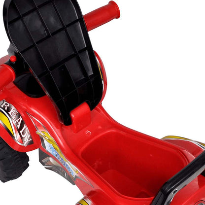 Loopquad met licht en geluid rood