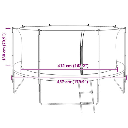 Veiligheidsnet voor 4,57 m ronde trampoline