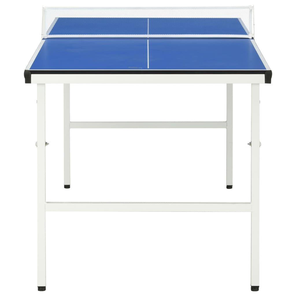 Tafeltennistafel 152x76x66 cm met net 152x76x66 cm blauw