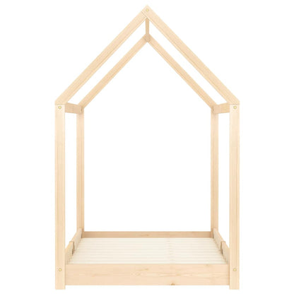 Kinderbedframe massief grenenhout 90x200 cm