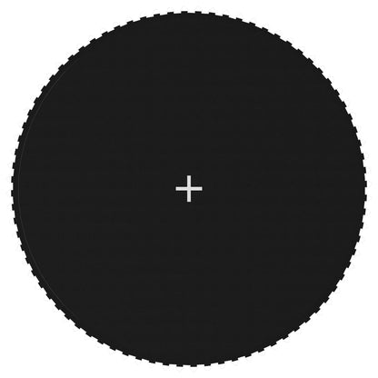 Springmat voor 14 feet/4,27 m ronde trampoline stof zwart