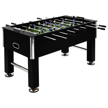Voetbaltafelpoten 4 st chroom M10