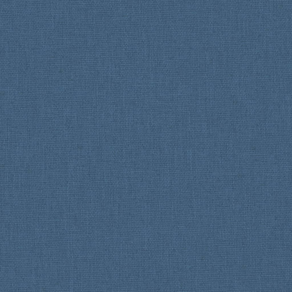 Babybox met matras linnen marineblauw