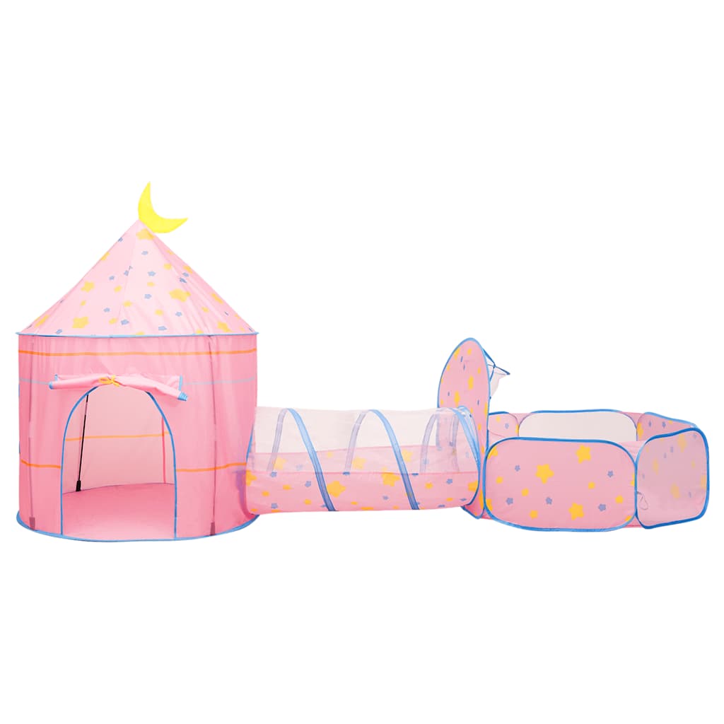 Kinderspeeltent 301x120x128 cm roze