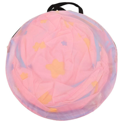 Kinderspeeltent 301x120x128 cm roze