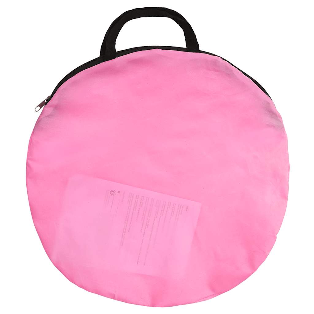 Kinderspeeltent 70x112x70 cm roze