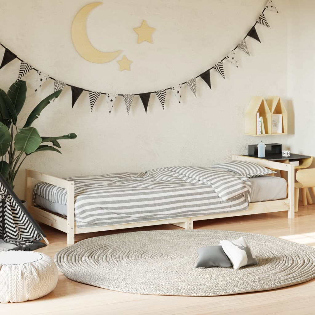 Kinderbedframe 80x200 cm massief grenenhout
