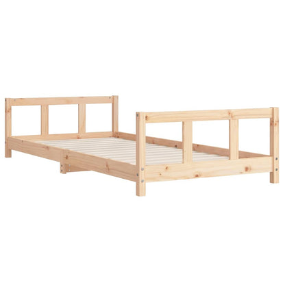 Kinderbedframe 90x190 cm massief grenenhout