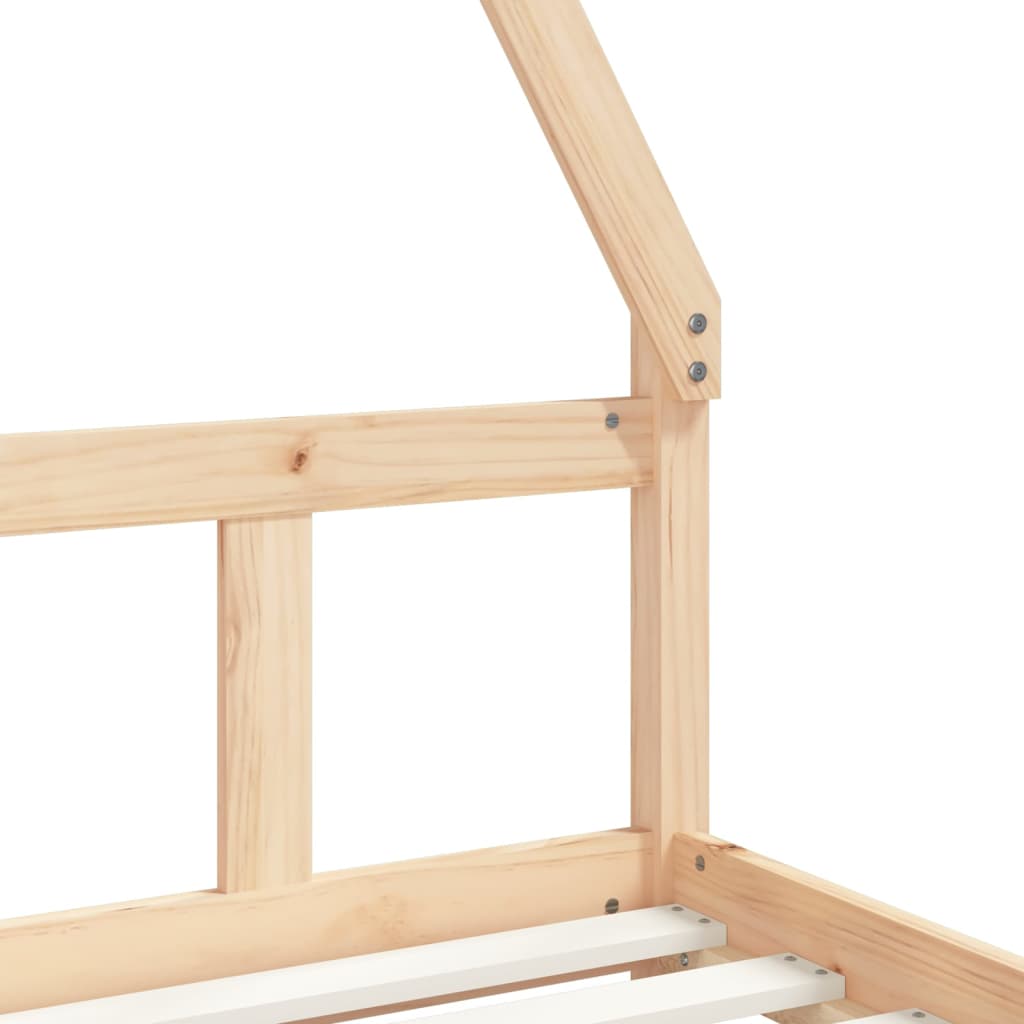 Kinderbedframe 90x190 cm massief grenenhout