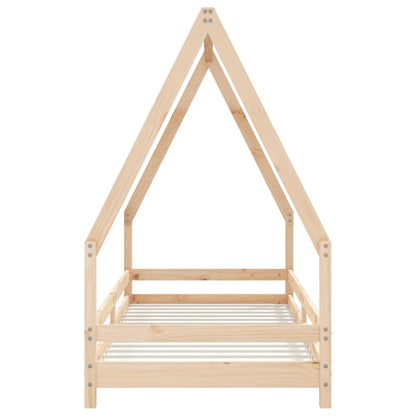 Kinderbedframe 80x200 cm massief grenenhout
