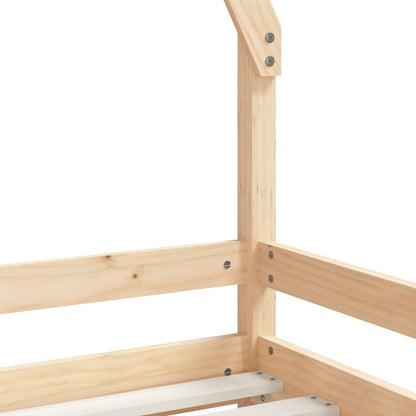Kinderbedframe 80x200 cm massief grenenhout