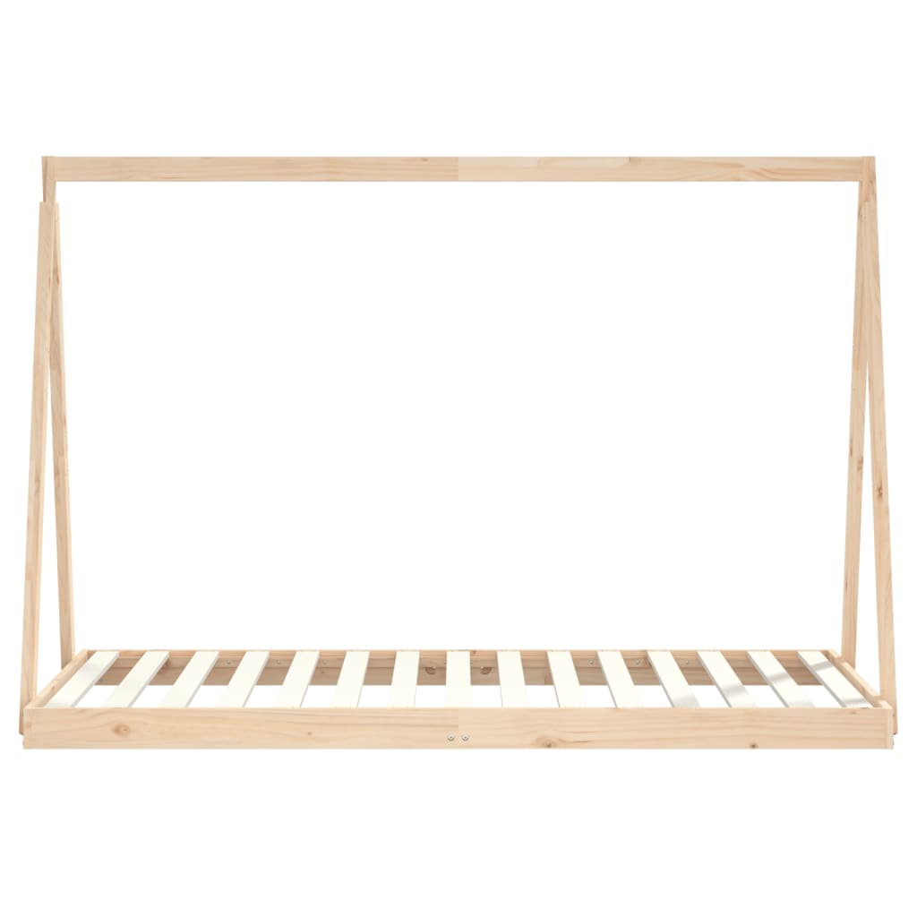 Kinderbedframe 90x190 cm massief grenenhout