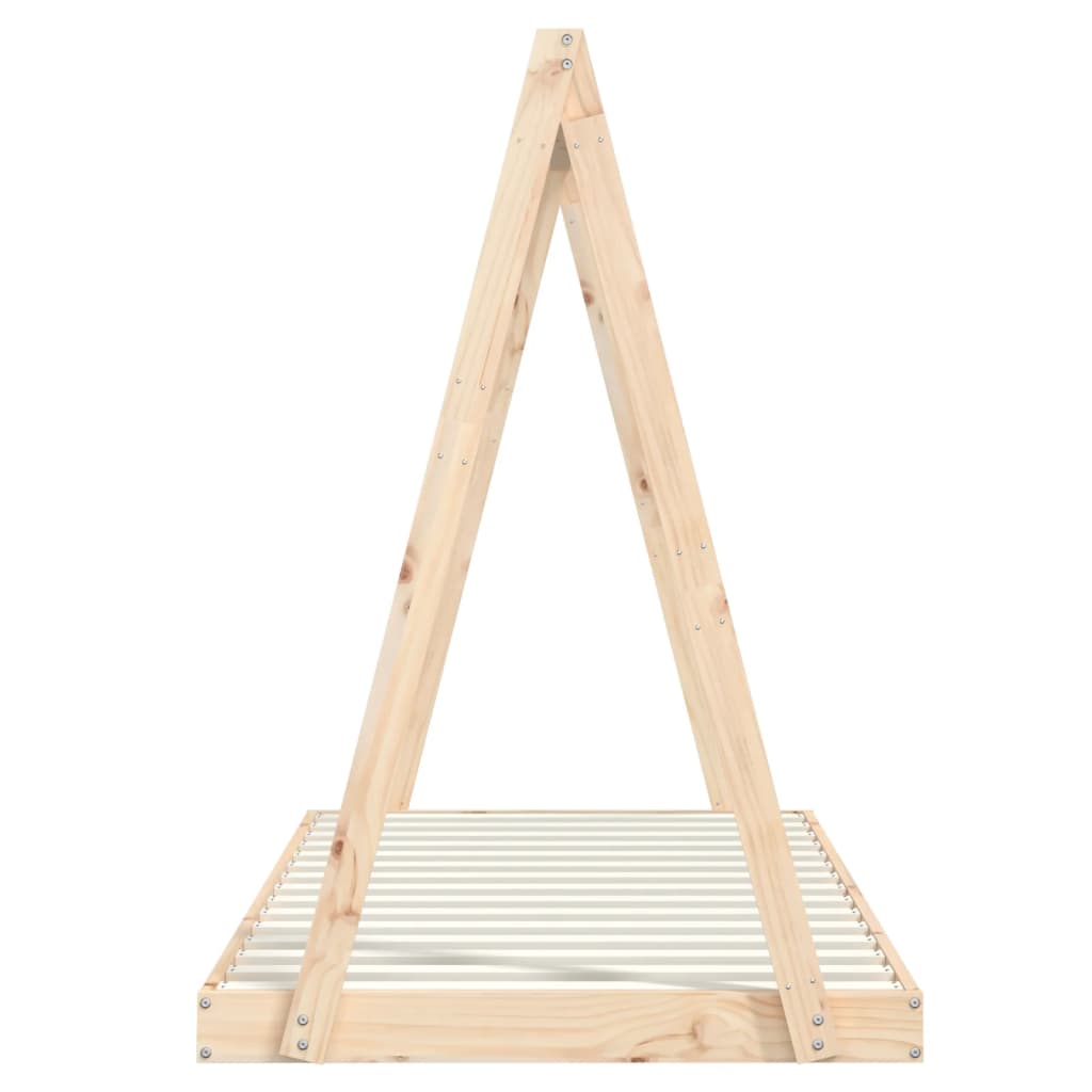 Kinderbedframe 90x190 cm massief grenenhout