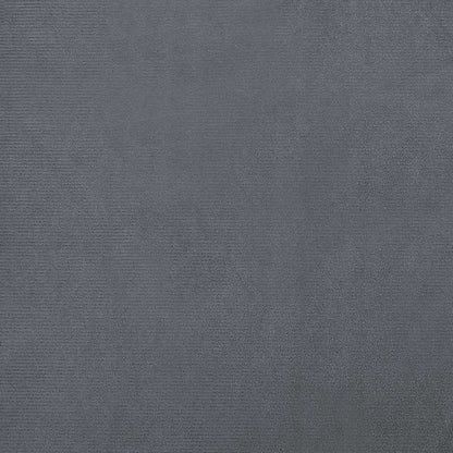 Kinderbank 70x45x30 cm fluweel donkergrijs