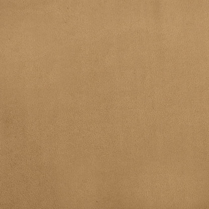 Kinderbank 80x45x30 cm fluweel bruin