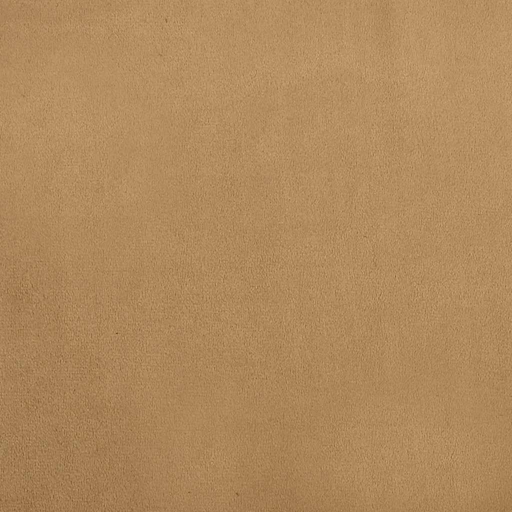 Kinderbank 60x40x30 cm fluweel bruin