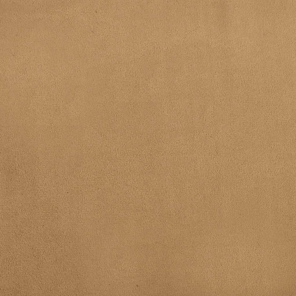 Kinderbank 50x40x26,5 cm fluweel bruin