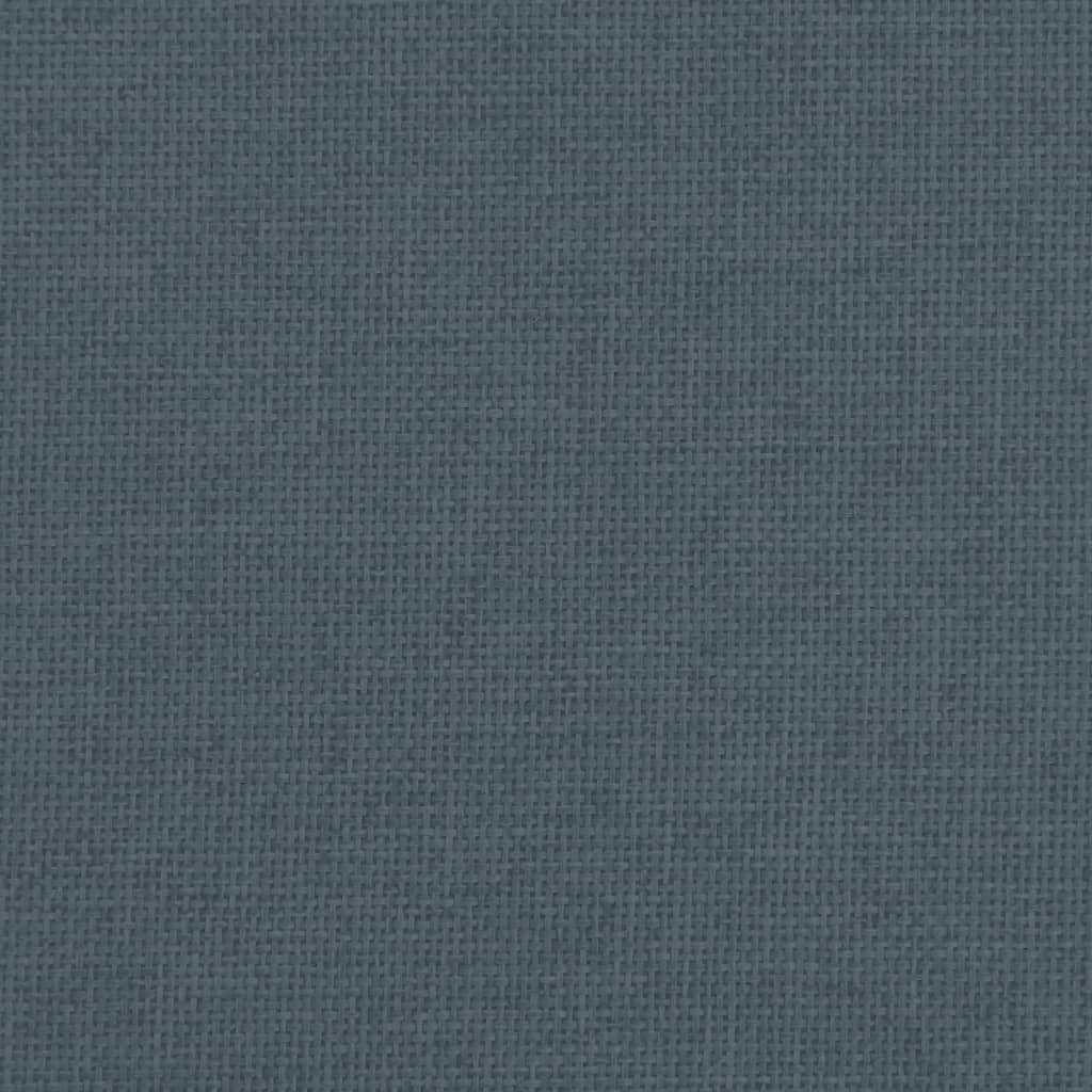 Kinderbank 70x45x30 cm stof donkergrijs