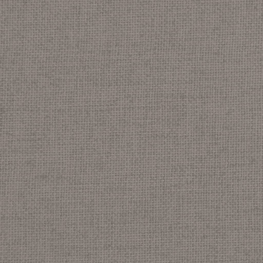 Kinderbank 70x45x30 cm stof taupe