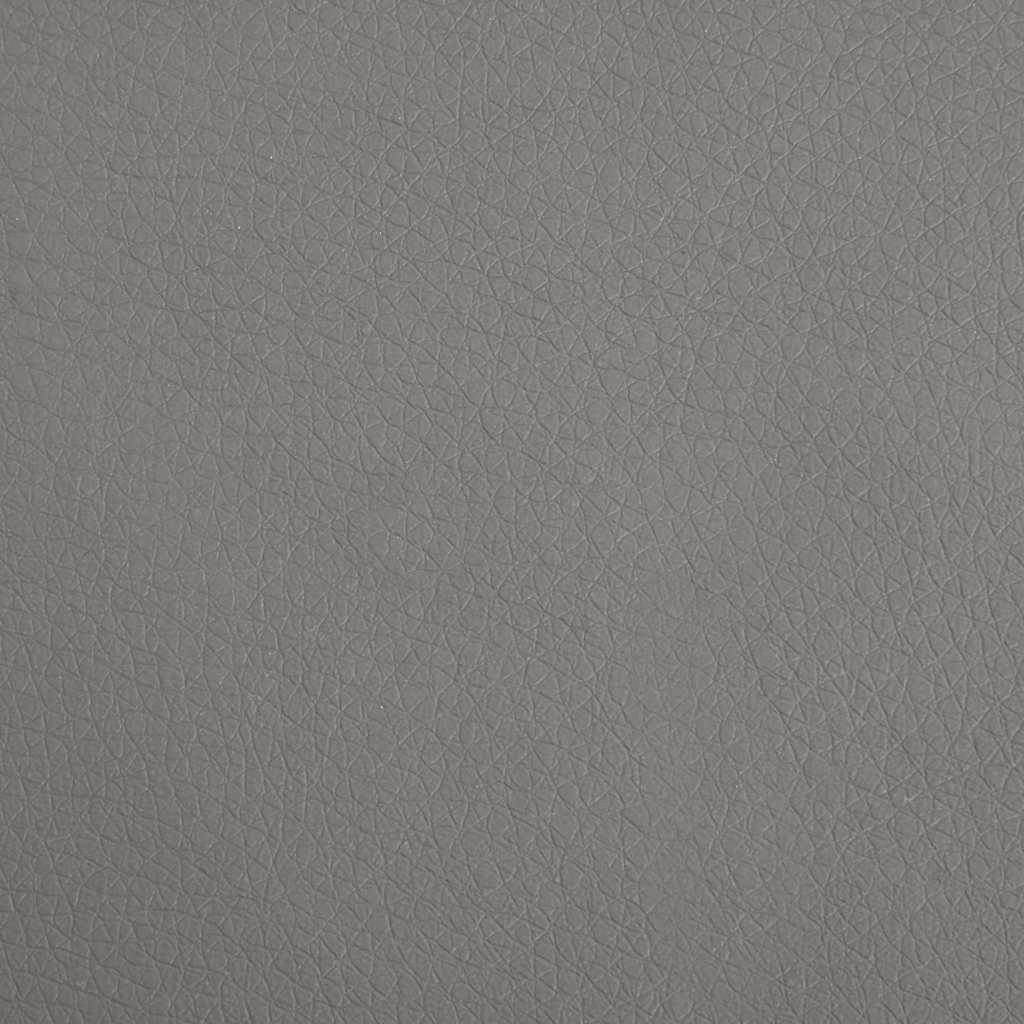 Kinderbank 70x45x30 cm kunstleer grijs