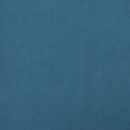 Kinderbank 100x54x33 cm fluweel blauw