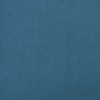 Kinderbank 70x45x33 cm fluweel blauw