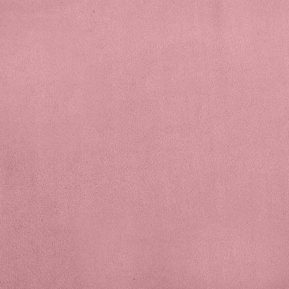 Kinderbank 70x45x26 cm fluweel roze