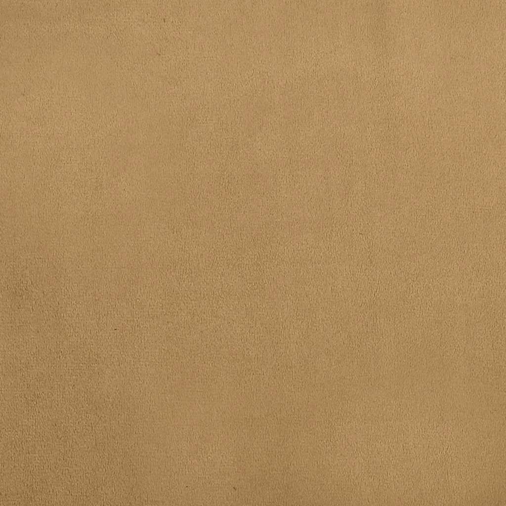 Kinderbank 70x45x26 cm fluweel bruin