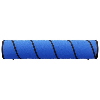 Hondentunnel Ø 40 x 200 cm polyester blauw