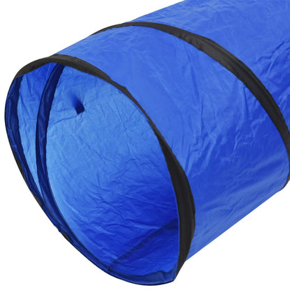 Hondentunnel Ø 55x500 cm polyester blauw