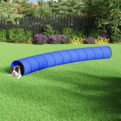 Hondentunnel Ø 55x500 cm polyester blauw