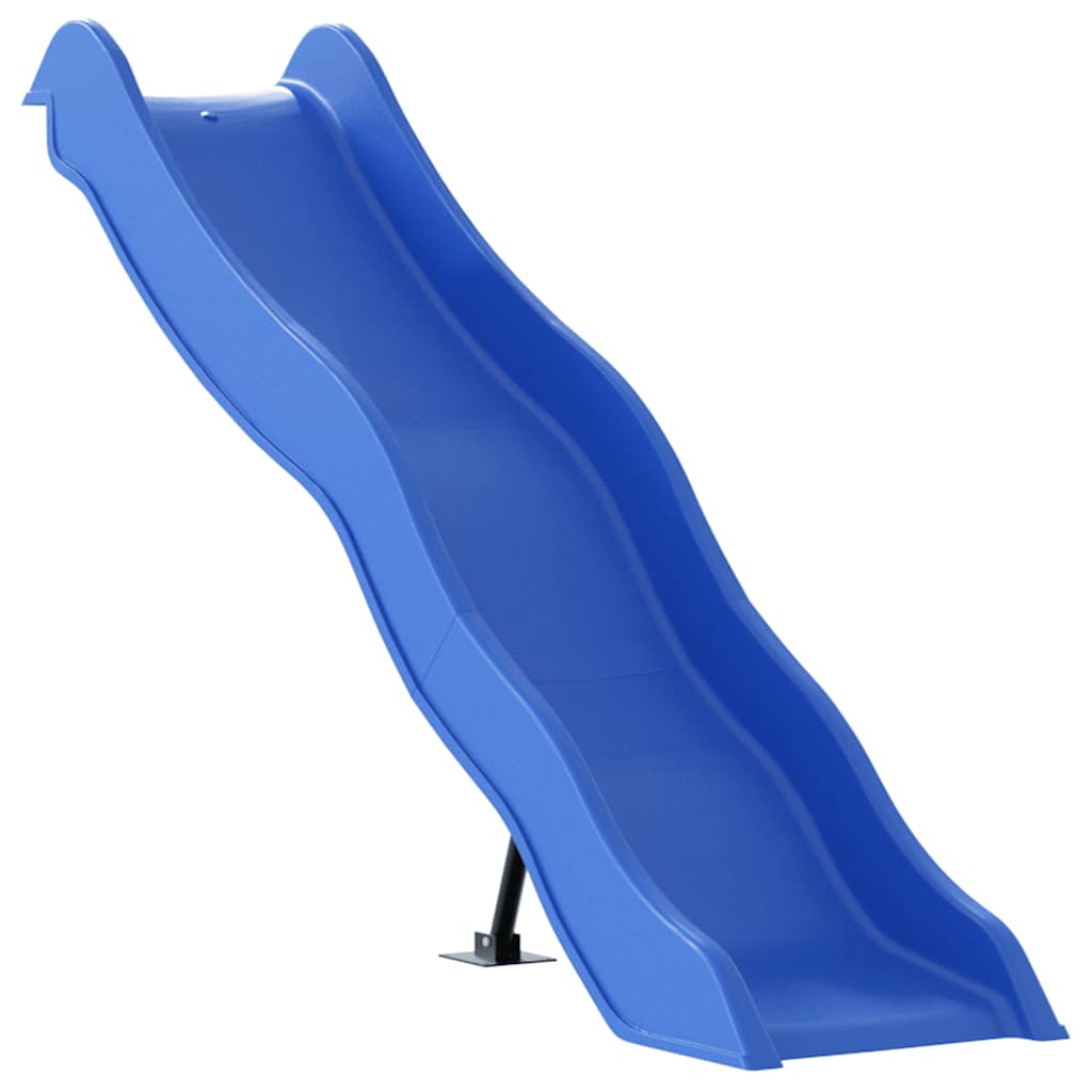 Kinderglijbaan 174x38 cm polypropeen blauw