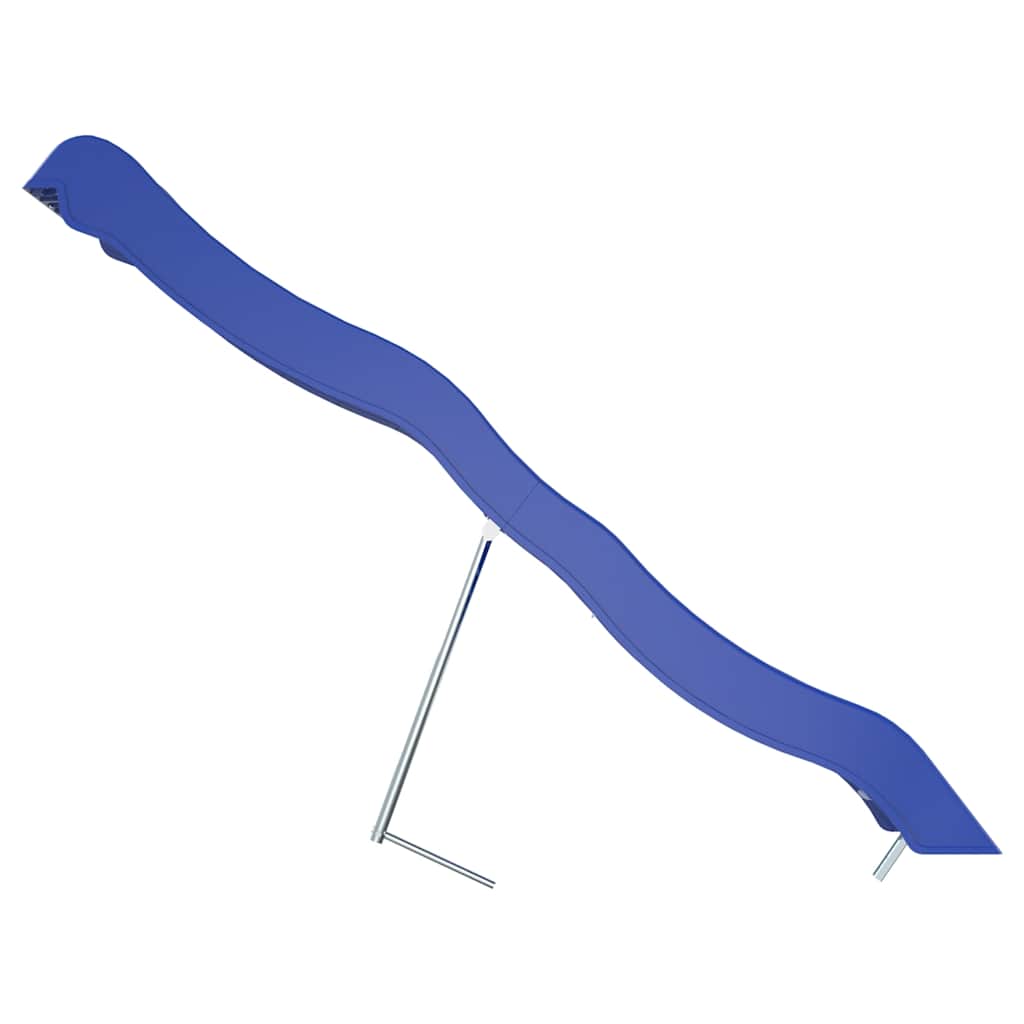Glijbaan 210x40 cm polypropeen blauw