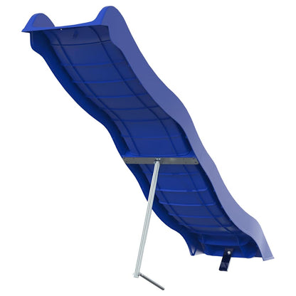 Glijbaan 210x40 cm polypropeen blauw