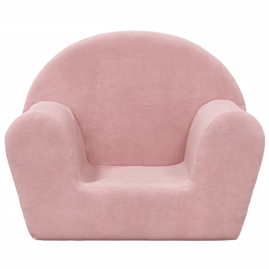 Kinderbank Roze Zacht Pluche