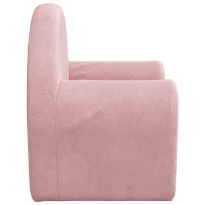 Kinderbank Roze Zacht Pluche