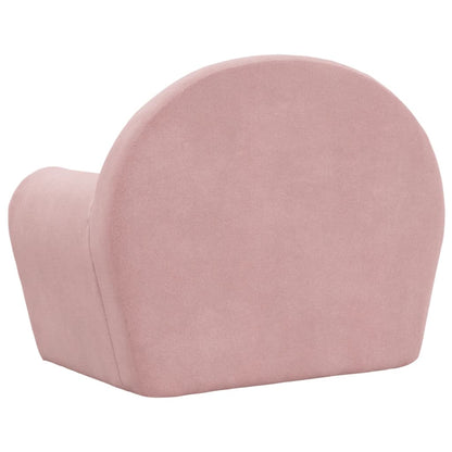 Kinderbank Roze Zacht Pluche