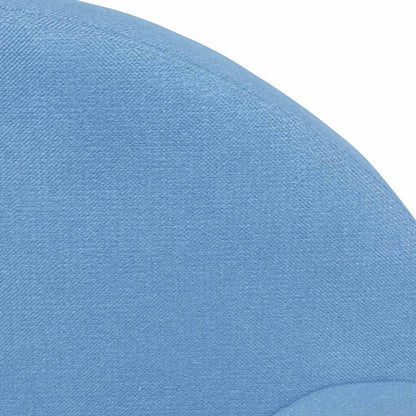 Kinderbank 2-zits zacht pluche blauw