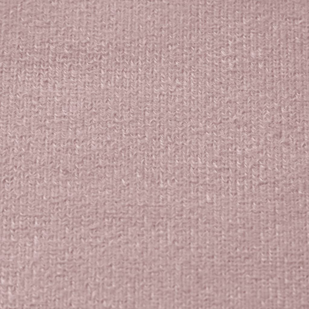 Kinderslaapbank zacht pluche roze