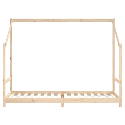 Kinderbedframe 90x200 cm massief grenenhout
