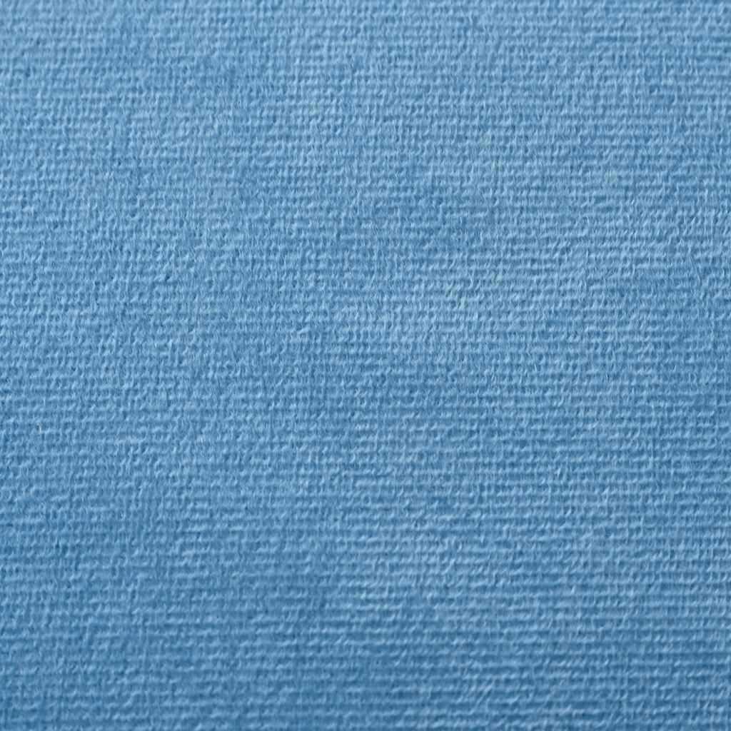Kinderslaapbank zacht pluche blauw