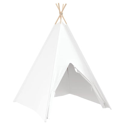 Teepee Tent Wit 120 x 120 x 150 cm Stof en Kunststof